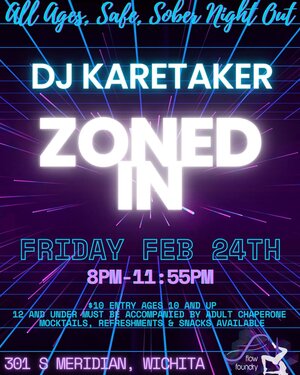 zoned-in DJ caretaker friday wichita